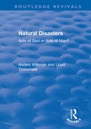 Portada de Natural Disasters: Acts of God or Acts of Man?