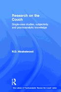 Portada de Research on the Couch: Single-Case Studies, Subjectivity and Psychoanalytic Knowledge