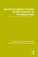 Portada de Routledge Library Editions: Islamic Thought in the Middle Ages