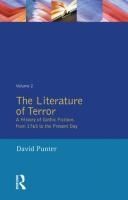 Portada de The Literature of Terror: Volume 2: The Modern Gothic