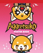 Portada de Aggretsuko Poster Book: 12 Rockin' Designs to Display