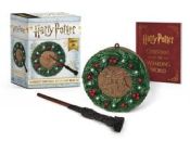 Portada de Harry Potter: Hogwarts Christmas Wreath and Wand Set: Lights Up!