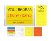 Portada de You Are a Badass(r) Sticky Notes: 488 Notes to Declare and Share Your Awesomeness