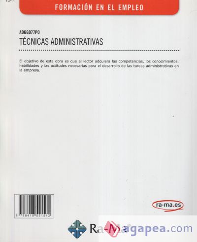 ADGG077PO Técnicas administrativas