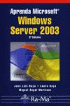 Portada de Aprenda Microsoft Windows Server 2003 3ª ed