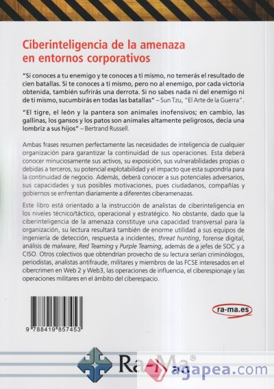 Ciberinteligencia de la amenaza en Entornos Corporativos