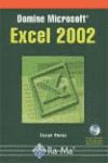 Portada de Domine Microsoft Excel 2002