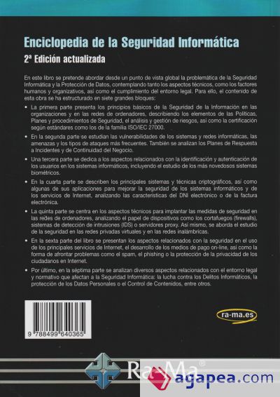 Enciclopedia de la Seguridad Informática. 2ª Edición