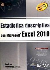 Portada de Estadística descriptiva con Microsoft Excel 2010