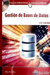 Portada de Gestión de Bases de Datos (GRADO SUP.)