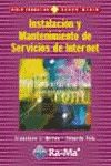 Portada de Instalación y Mantenimiento de Servicios de Internet