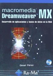 Portada de Macromedia Dreamweaver MX. Desarrollo de aplicaciones y bases de datos en la Web