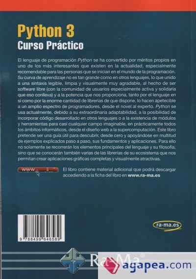 PYTHON 3 CURSO PRACTICO - ALBERTO CUEVAS ALVAREZ - 9788499646589