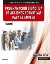 Portada de Programación Didáctica de Acciones Formativas para el Empleo MF1445_3