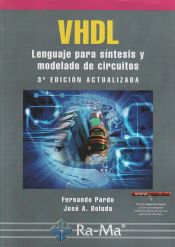 Portada de VHDL. Lenguaje para síntesis y modelado de circuitos. 3ª edición actualizada