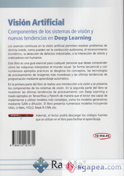 Visi&oacute;n Artificial. Componentes de los sistemas de visi&oacute;n y nuevas tendencias en Deep Learning