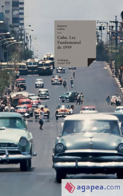 Cuba. Ley Fundamental de 1959