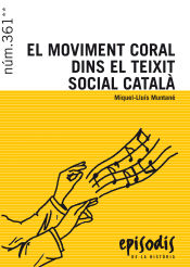 Portada de El moviment coral dins el teixit social català
