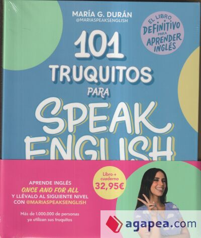 Pack Mar&iacute;a Speaks English (101 truquitos + Truquibook)