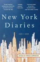 Portada de New York Diaries