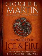 Portada de The world of ice and fire