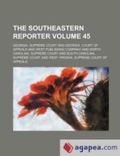 Portada de The Southeastern reporter Volume 45