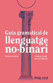 Portada de Guía gramatical de llenguatge no-binari