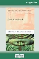 Portada de Meditation For Beginners (16pt Large Print Edition)