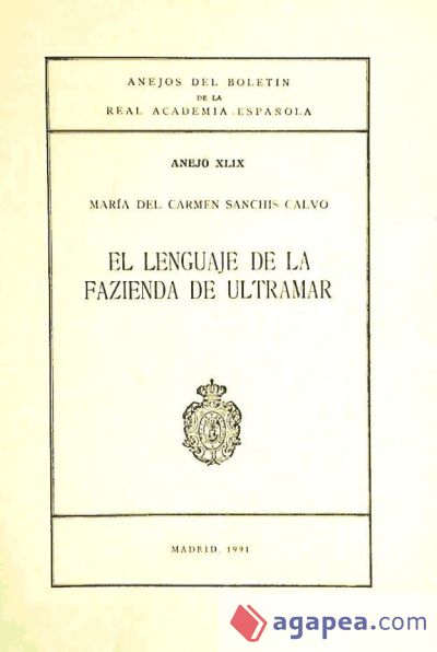 El lenguaje de la fazienda de ultramar