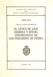 Portada de Léxico de Julio Herrera y Reissig: concordancias de "Los peregrinos..."