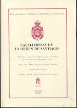 Portada de Caballeresas de la Orden de Santiago