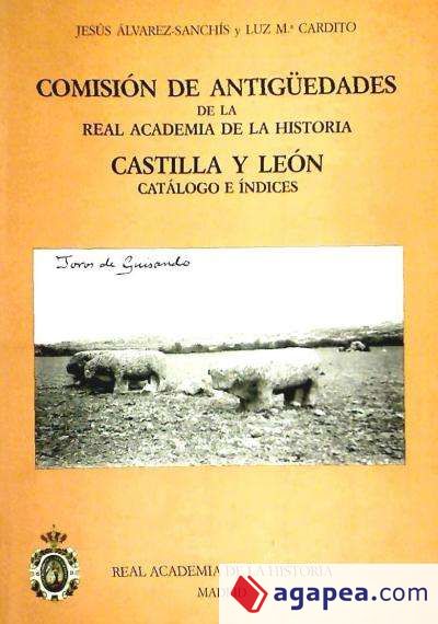 Comisión de Antigüedades de la R.A.H.ª - Castilla y León. Catálogo e índices