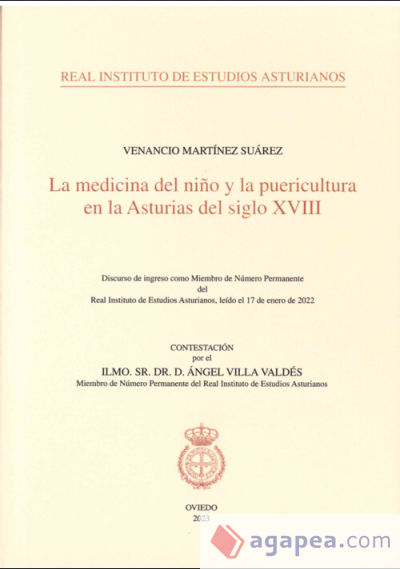 LA MEDICINA DEL NIÑO Y LA PUERICULTURA EN LA ASTURIAS DEL SIGLO XVIII