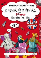 Portada de Music & Música 1st year., Primary Education. Student Activity Book