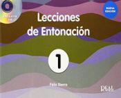 Portada de LECCIONES DE ENTONACIÓN VOL 1