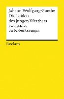 Portada de Die Leiden des jungen Werther