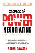 Portada de Secrets of Power Negotiating, 25th Anniversary Edition