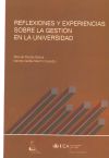 Reflexiones y experiencias sobre la gestión en la universidad