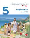 Religi&oacute;n Cat&oacute;lica. 5 Primaria. De la mano de Jes&uacute;s. Comunidad de Madrid