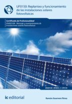 Portada de Replanteo y funcionamiento de instalaciones solares fotovoltáicas. ENAE0108 (Ebook)