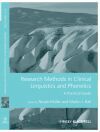 Research Methods in Clinical Linguistics and Phonetics