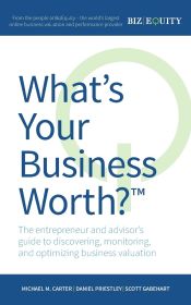 Portada de What's Your Business Worth? The entrepreneur and advisor's guide to discovering, monitoring, and optimizing business valuation
