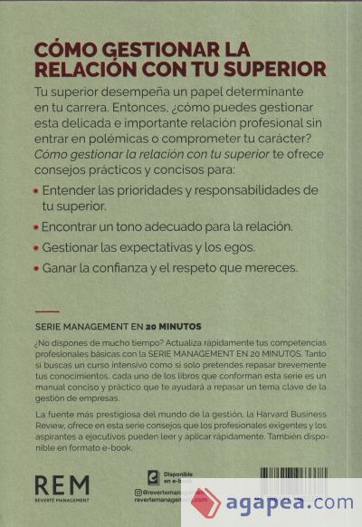 Cómo Organizarte (Managing Up, Spanish Edition)