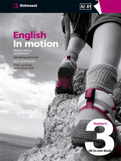 Portada de ENGLISH IN MOTION A2-B1 TEACHER'S ALL-IN-ONE BOOK 3 RICHMOND