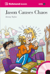 Portada de GLOBAL RICHMOND READERS 2 JASON CAUSES CHAOS+CD