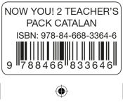 Portada de NOW YOU! 2 TEACHER'S PACK CATALAN
