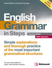 Portada de New english grammar in steps: practice books with answers