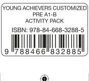 Portada de YOUNG ACHIEVERS CUSTOM PRE A1-B ACT PACK