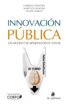 Portada de Innovaci&oacute;n p&uacute;blica (Ebook)