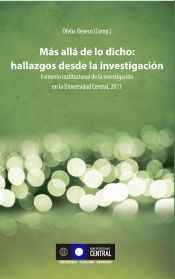 Portada de M&aacute;s all&aacute; de lo dicho (Ebook)